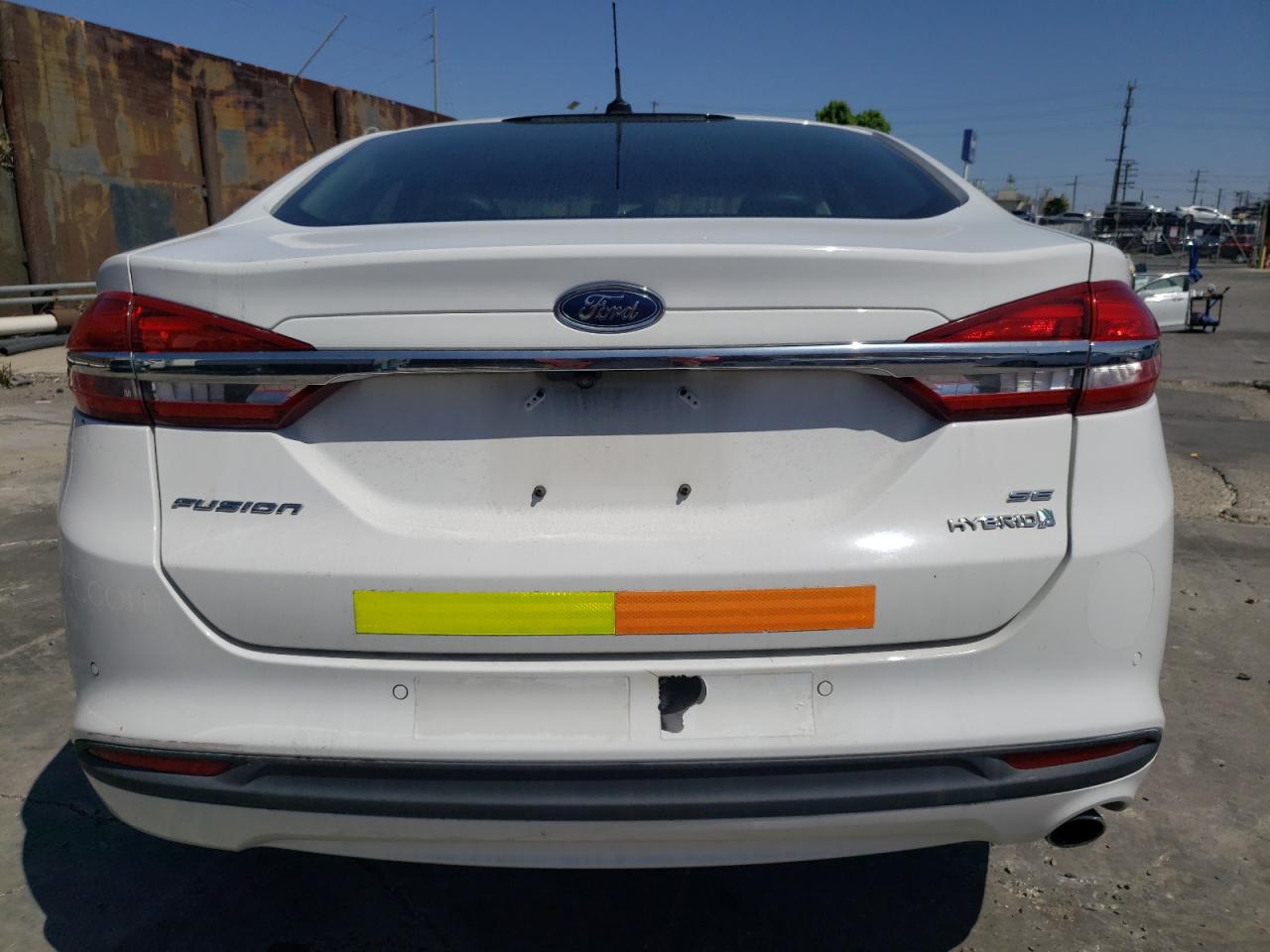 2018 Ford Fusion Se Hybrid VIN: 3FA6P0LU0JR172105 Lot: 54025265