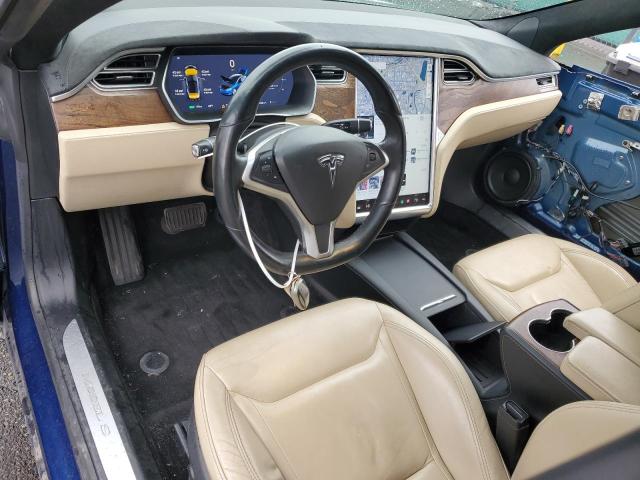  TESLA MODEL S 2016 Blue