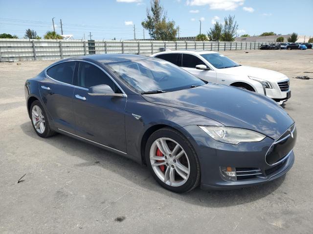 Хетчбеки TESLA MODEL S 2014 Сірий