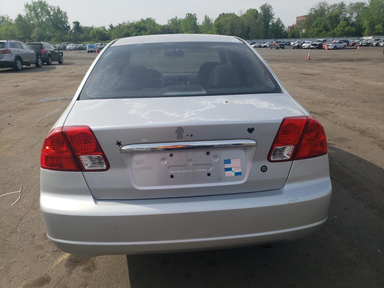 2003 Honda Civic Lx VIN: 2HGES16523H507573 Lot: 54683775