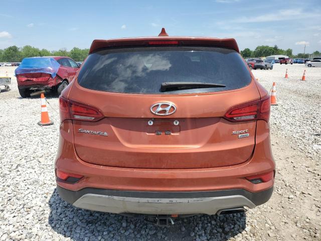  HYUNDAI SANTA FE 2017 Pomarańczowy