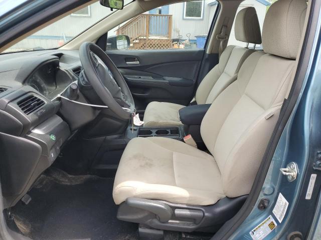 Паркетники HONDA CRV 2015 Бирюзовый