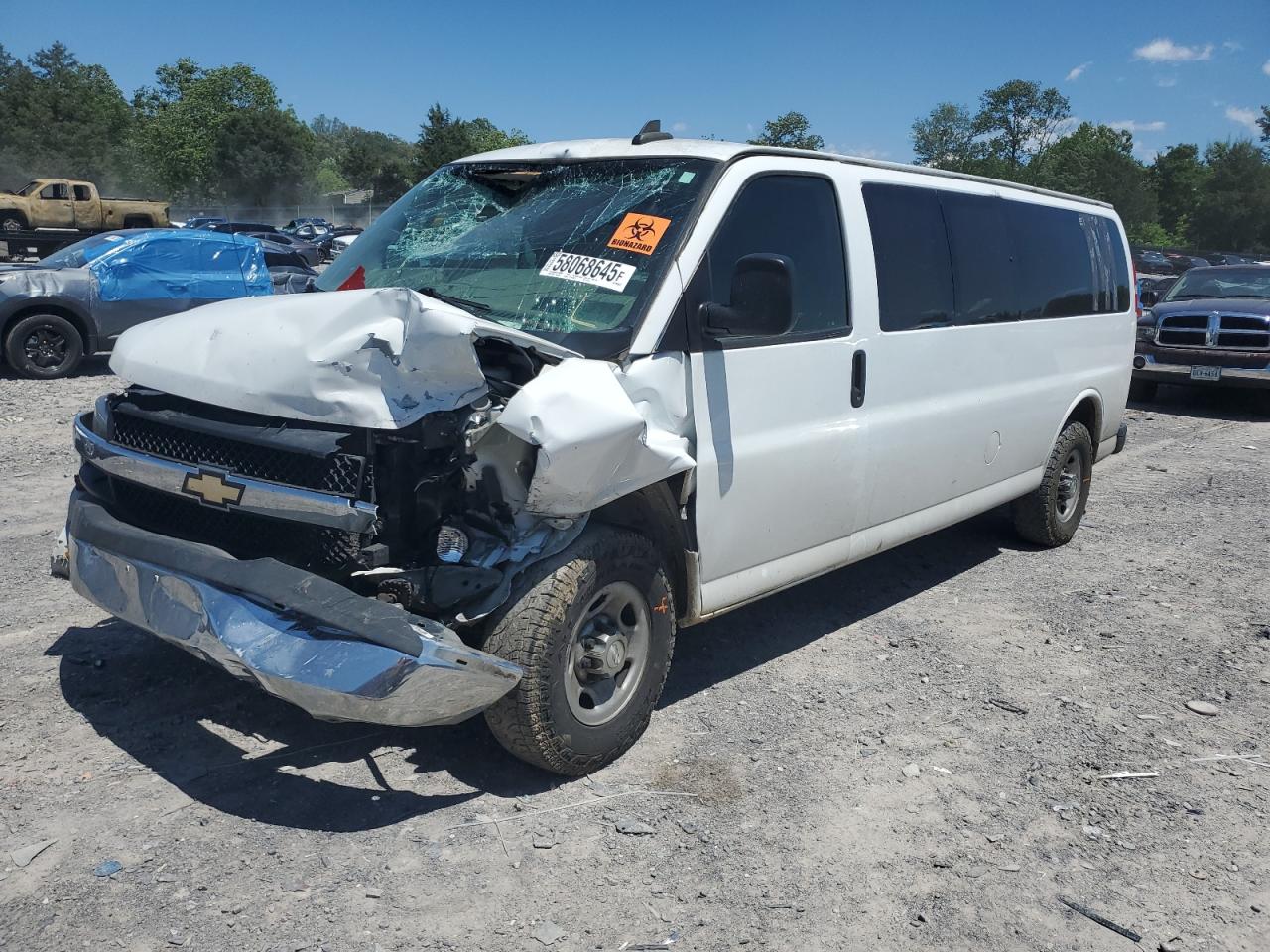 2017 Chevrolet Express G3500 Lt zu verkaufen in Madisonville, TN - Front End