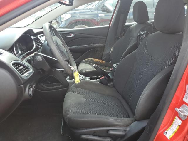  DODGE DART 2016 Красный