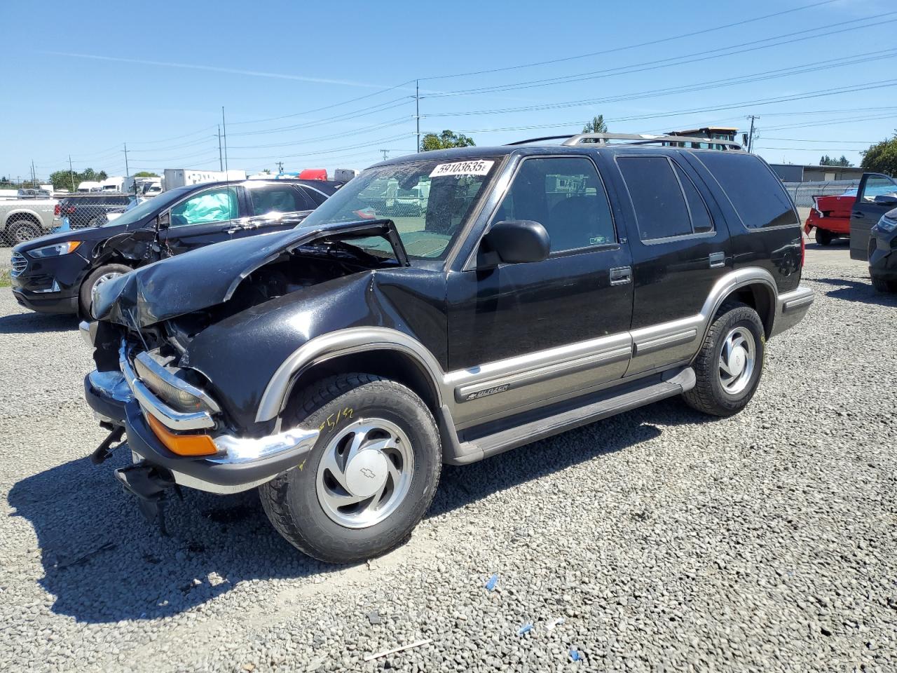 1999 Chevrolet Blazer на продаже в Eugene, OR - Front End