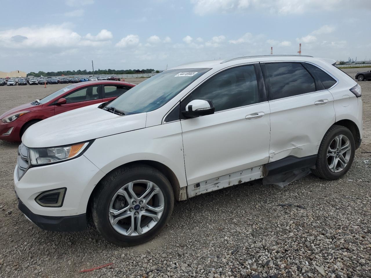 2015 Ford Edge Titanium на продаже в Houston, TX - All Over