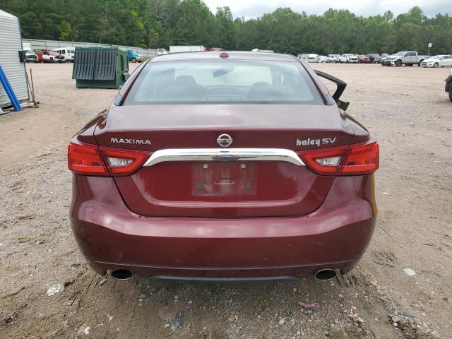  NISSAN MAXIMA 2017 Czerwony
