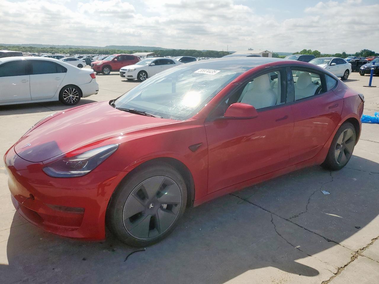 2021 Tesla Model 3 for Sale in Grand Prairie, TX - Frame Damage