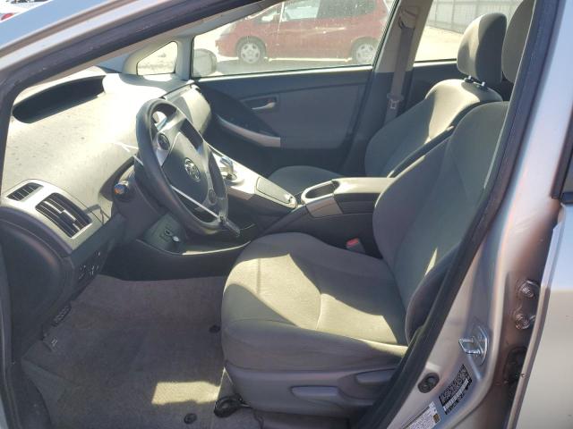  TOYOTA PRIUS 2014 Сріблястий
