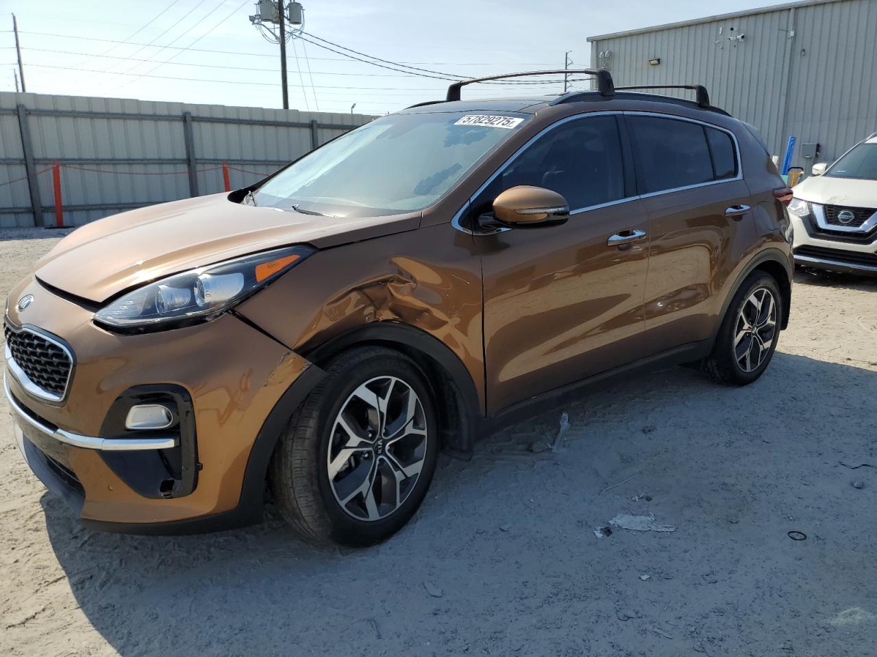 2021 Kia Sportage Ex იყიდება Jacksonville-ში, FL - Front End