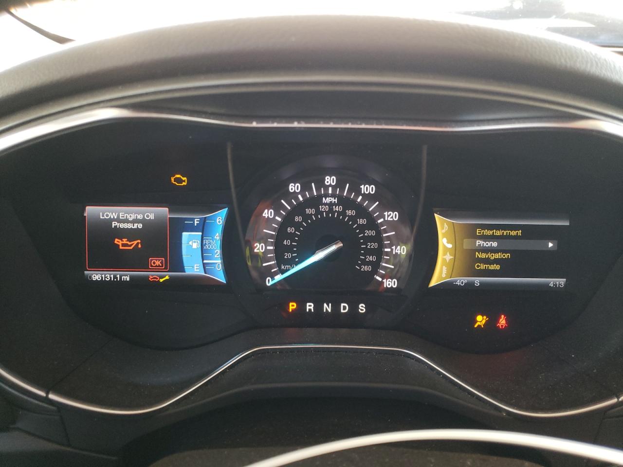2014 Ford Fusion Titanium VIN: 3FA6P0K92ER344069 Lot: 56608295