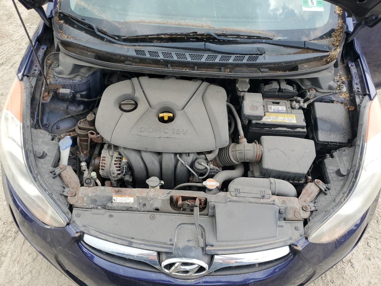 2012 Hyundai Elantra Gls VIN: 5NPDH4AE4CH080423 Lot: 57577585