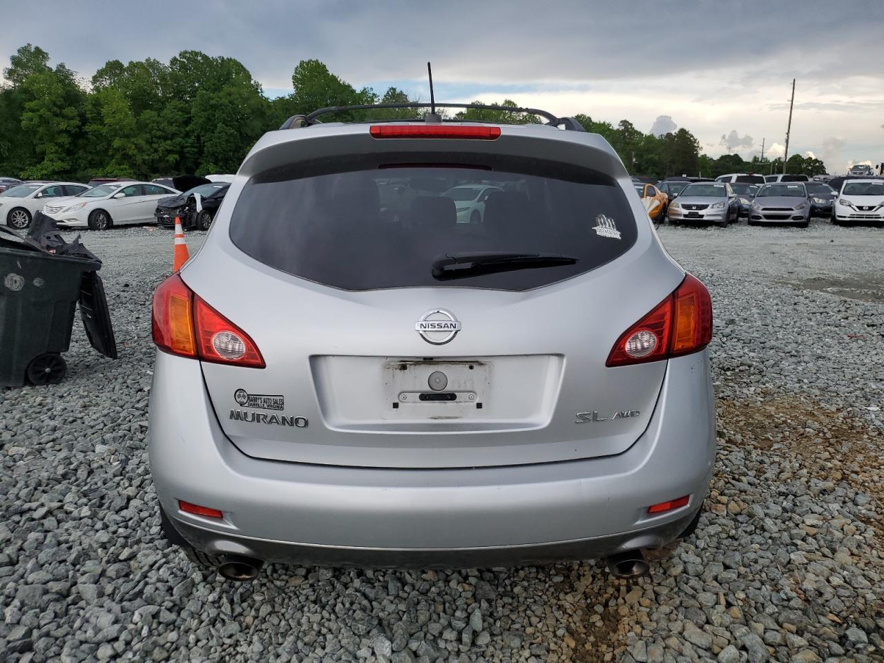 2009 Nissan Murano S VIN: JN8AZ18W49W102540 Lot: 56830705