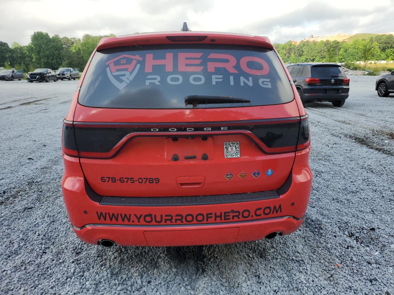 2018 Dodge Durango Sxt VIN: 1C4RDJAGXJC279843 Lot: 57187615