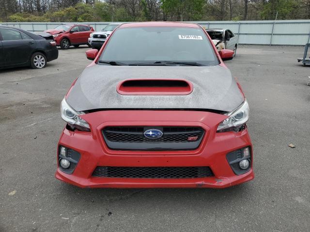 Sedans SUBARU WRX 2015 Czerwony