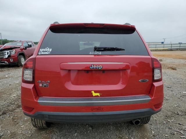  JEEP COMPASS 2017 Czerwony