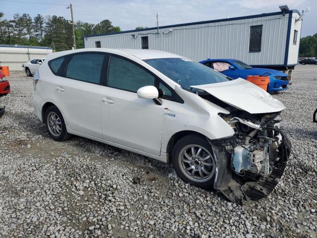  TOYOTA PRIUS 2012 Белый