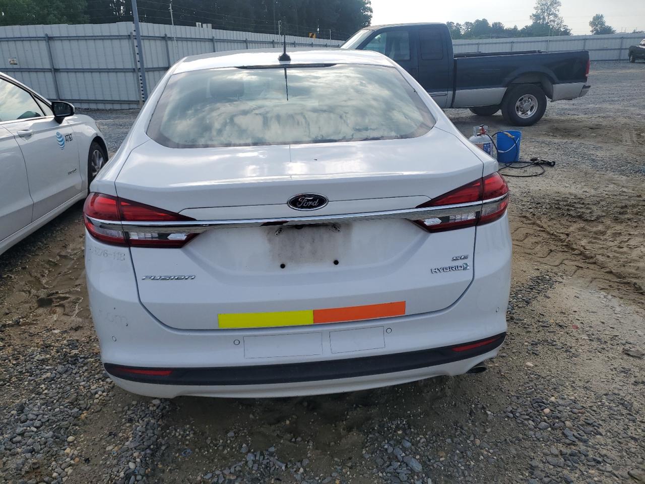 2018 Ford Fusion Se Hybrid VIN: 3FA6P0LU3JR278676 Lot: 54028935