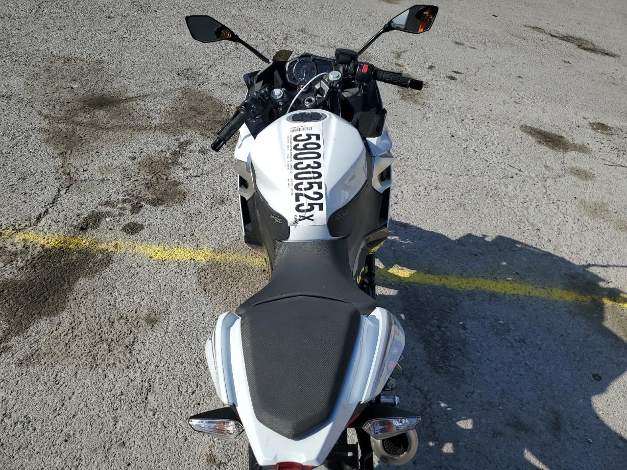 2023 Kawasaki Ex400 VIN: JKAEXKG16PDAM3172 Lot: 59030525
