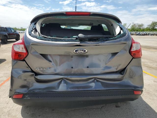 Hatchbacks FORD FOCUS 2014 Szary