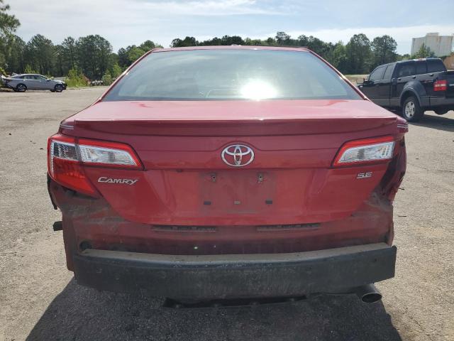  TOYOTA CAMRY 2014 Red