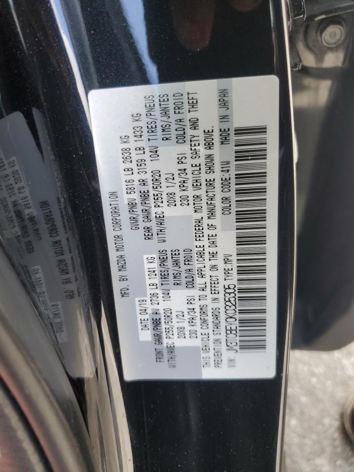 2019 Mazda Cx-9 Signature VIN: JM3TCBEY0K0325305 Lot: 56693395