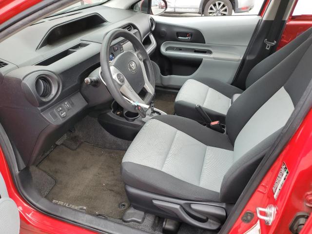  TOYOTA PRIUS 2014 Червоний