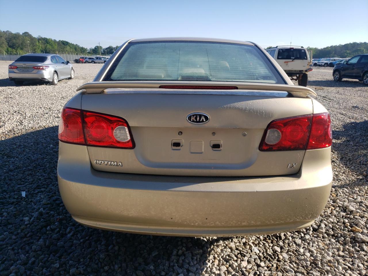 2007 Kia Optima Lx VIN: KNAGE123375140194 Lot: 54579815