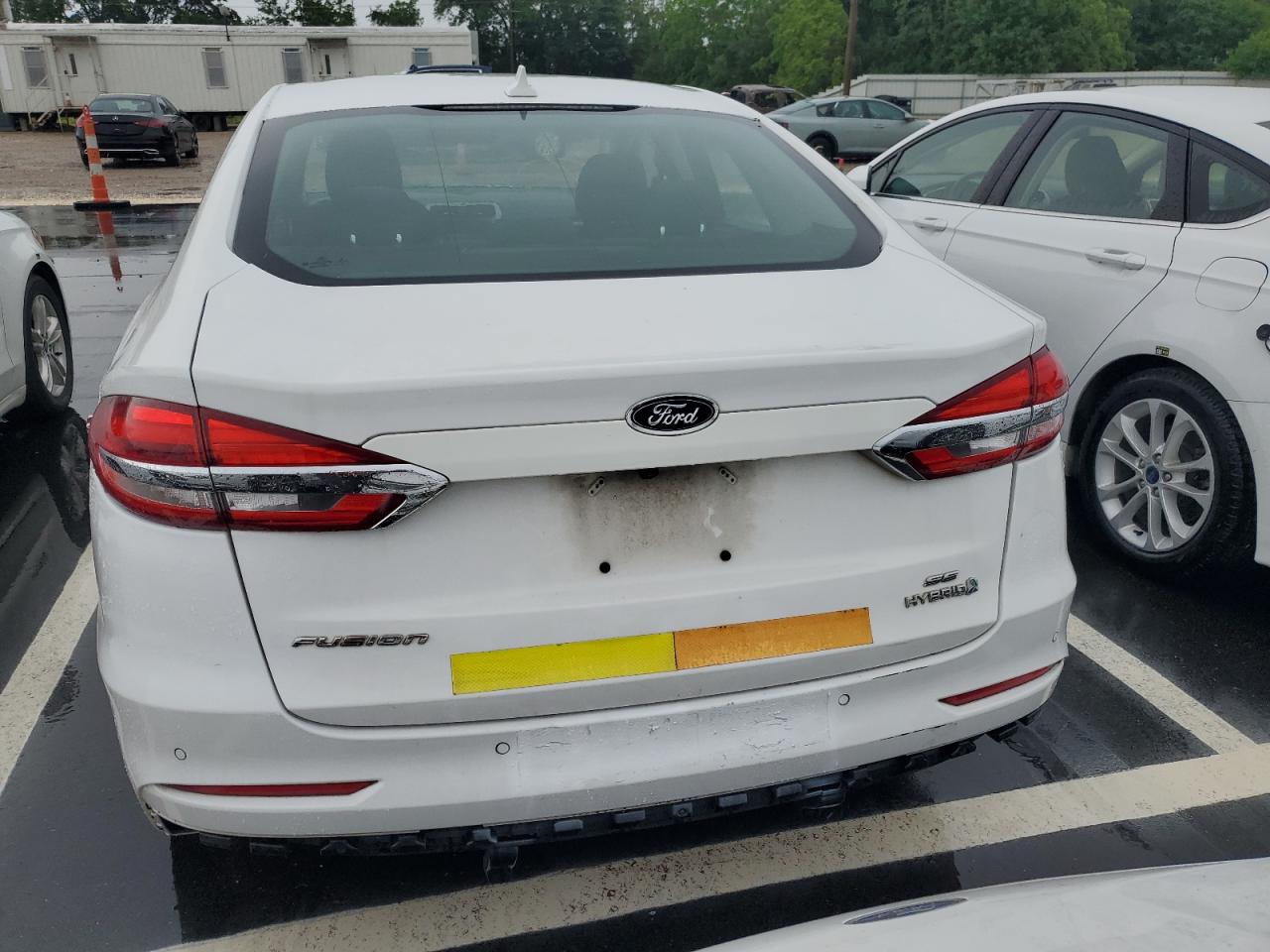 2019 Ford Fusion Se VIN: 3FA6P0LU9KR124846 Lot: 54024675