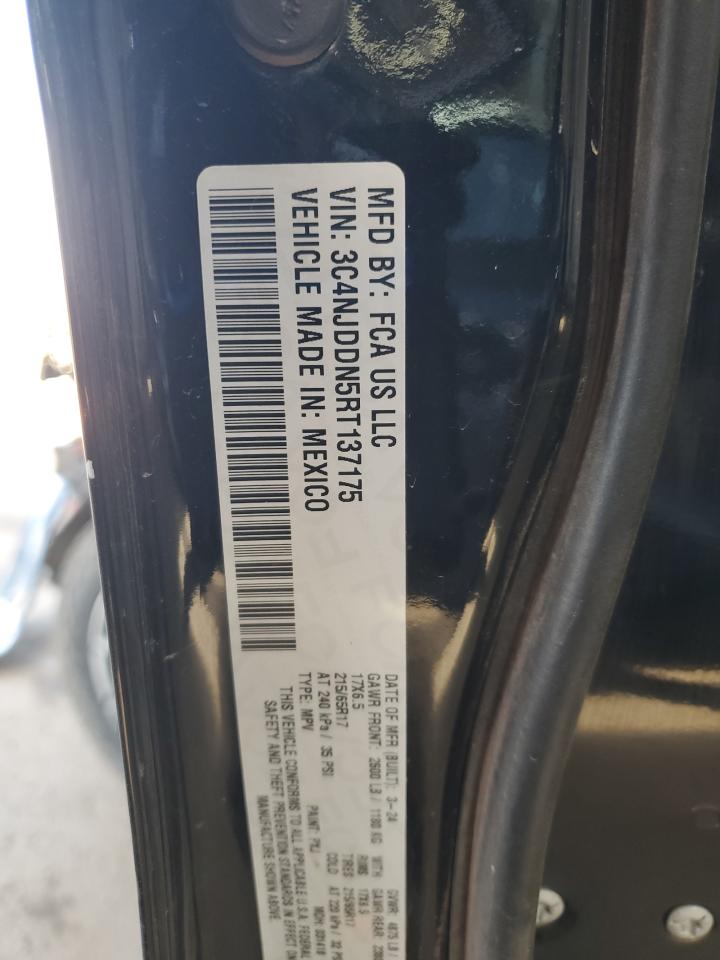 2024 Jeep Compass Trailhawk VIN: 3C4NJDDN5RT137175 Lot: 55274315