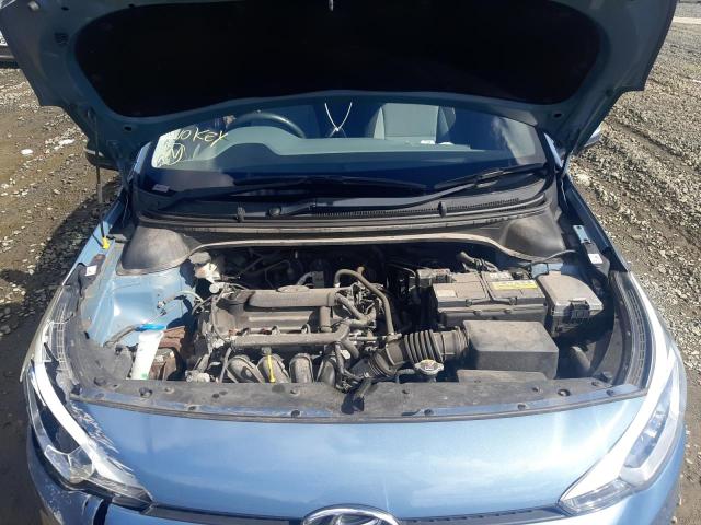 2015 HYUNDAI I20 SE BLU