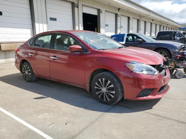 Седаны NISSAN SENTRA 2016 Красный