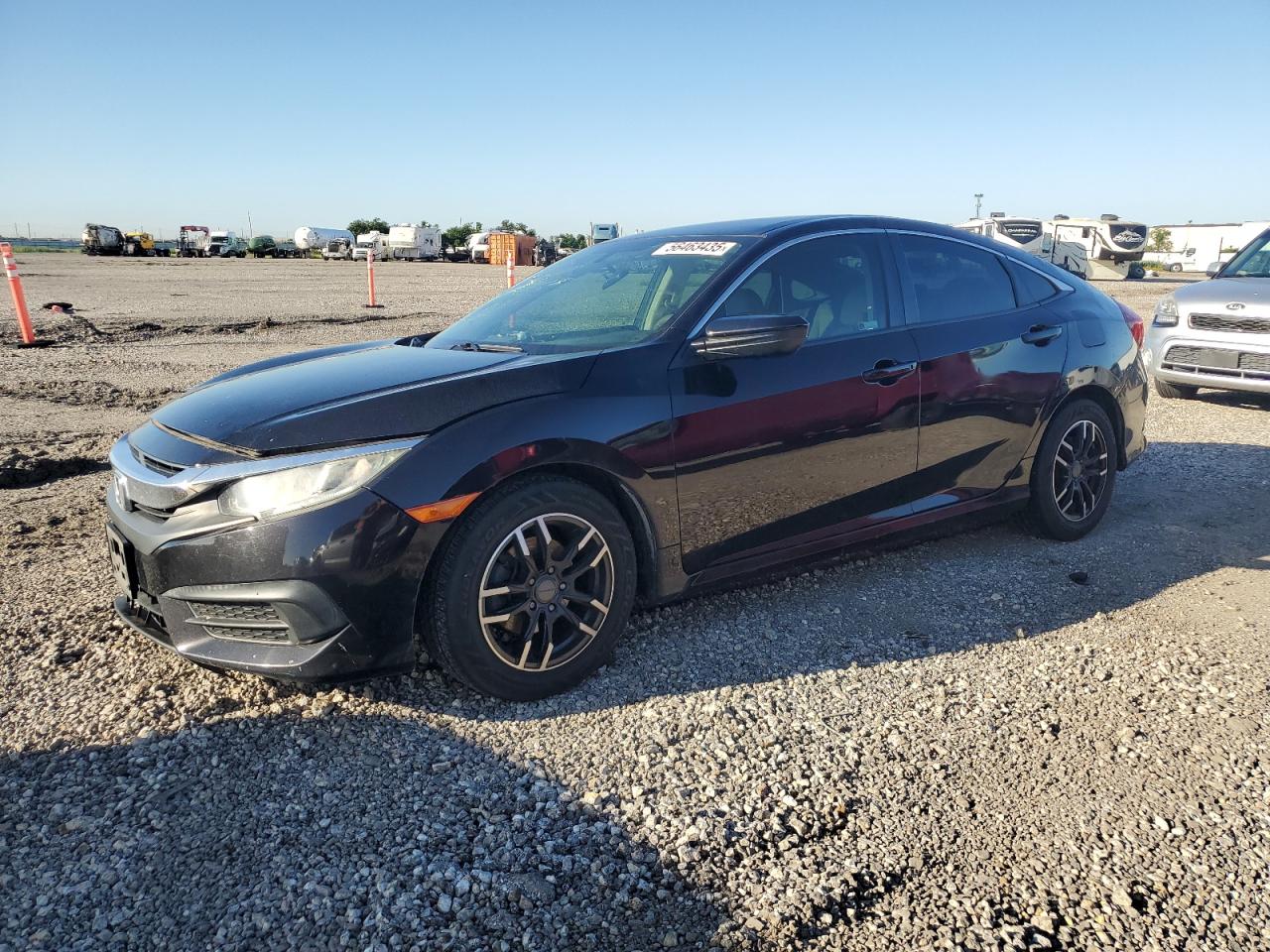 2018 Honda Civic Lx en Venta en Houston, TX - Front End