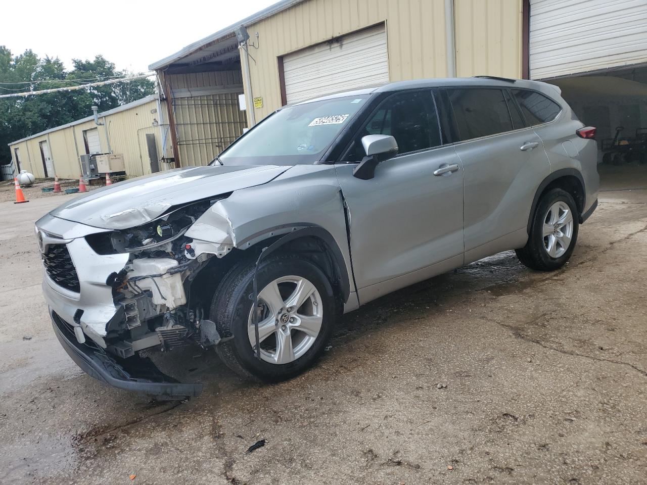 2021 Toyota Highlander L en Venta en Knightdale, NC - Front End