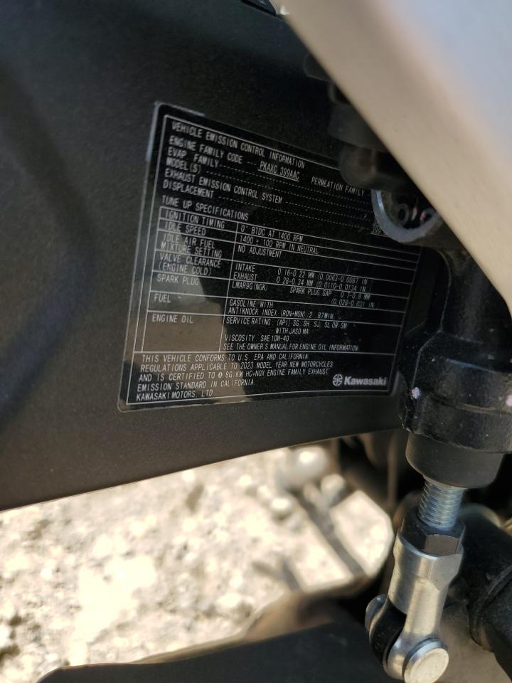 2023 Kawasaki Zx400 S VIN: ML5ZXCS13PDA00925 Lot: 56366425