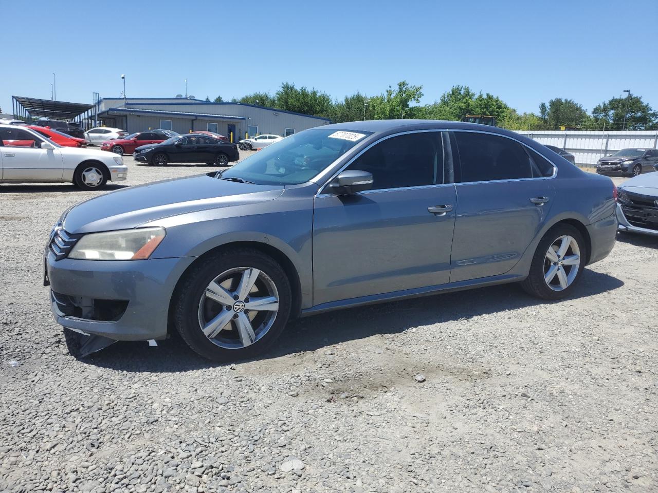 2013 Volkswagen Passat Se for Sale in Sacramento, CA - Front End