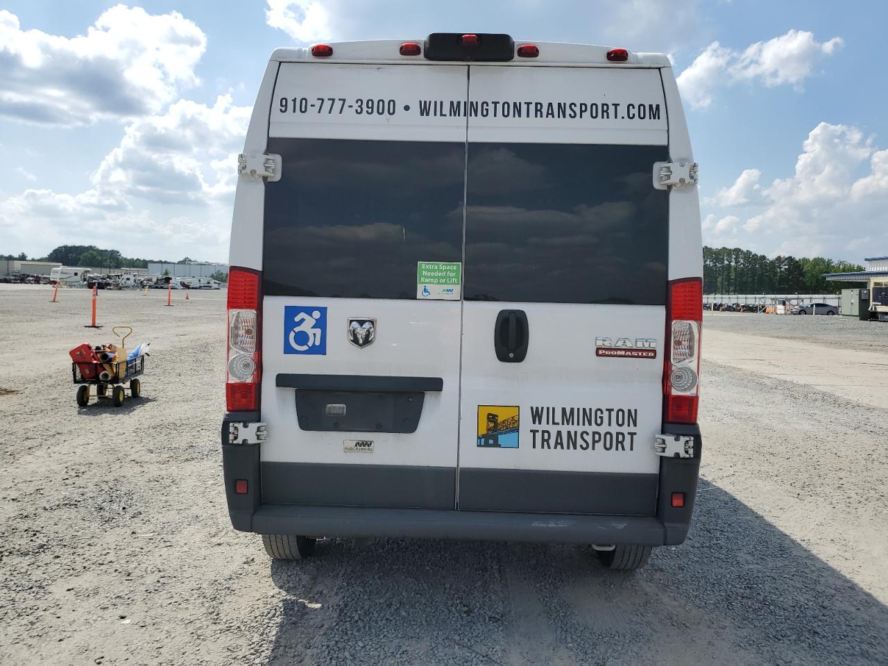 2018 Ram Promaster 2500 2500 High VIN: 3C7WRVPG9JE144366 Lot: 56308015