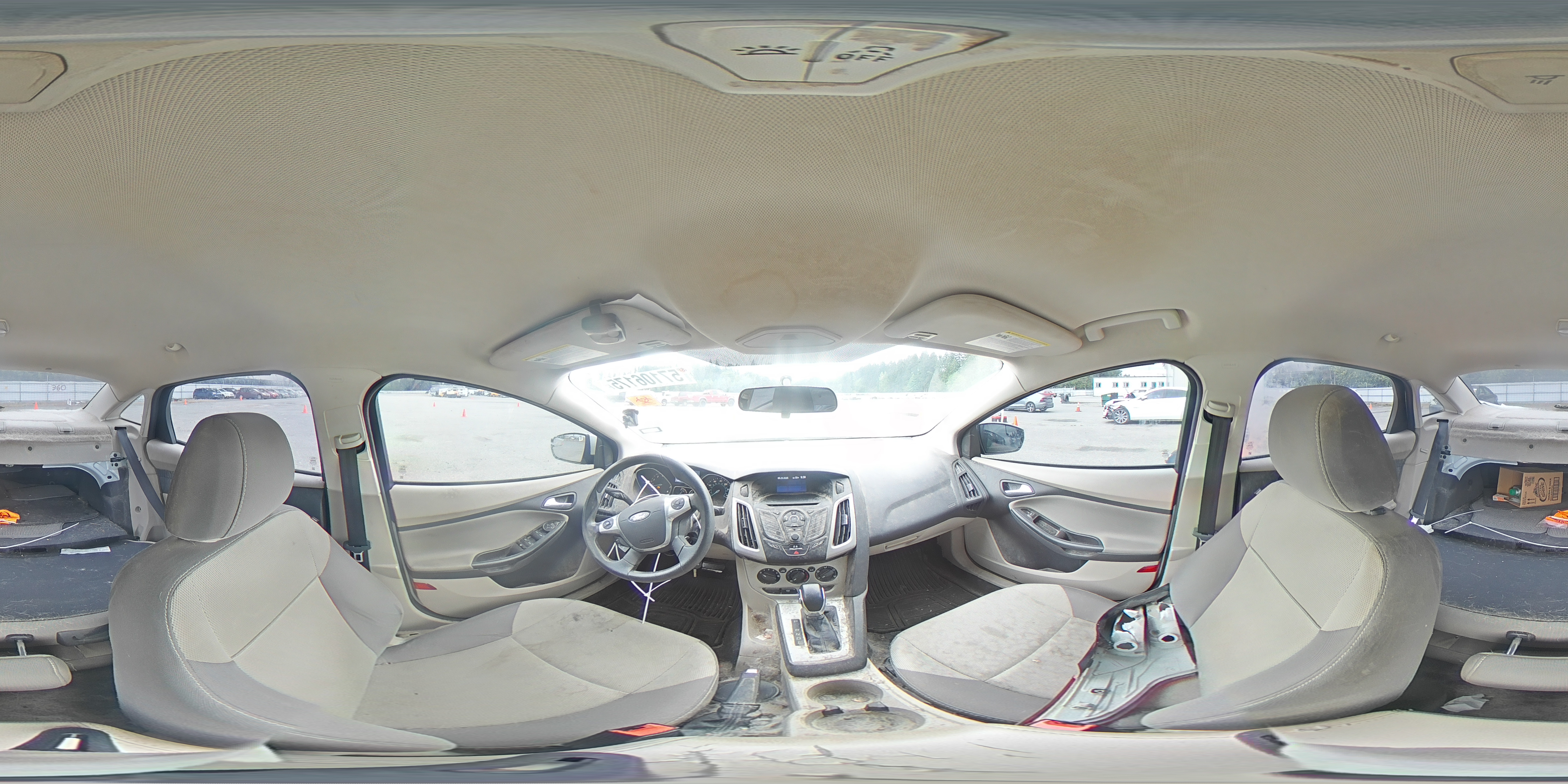 2014 Ford Focus Se VIN: 1FADP3F20EL196170 Lot: 57106175