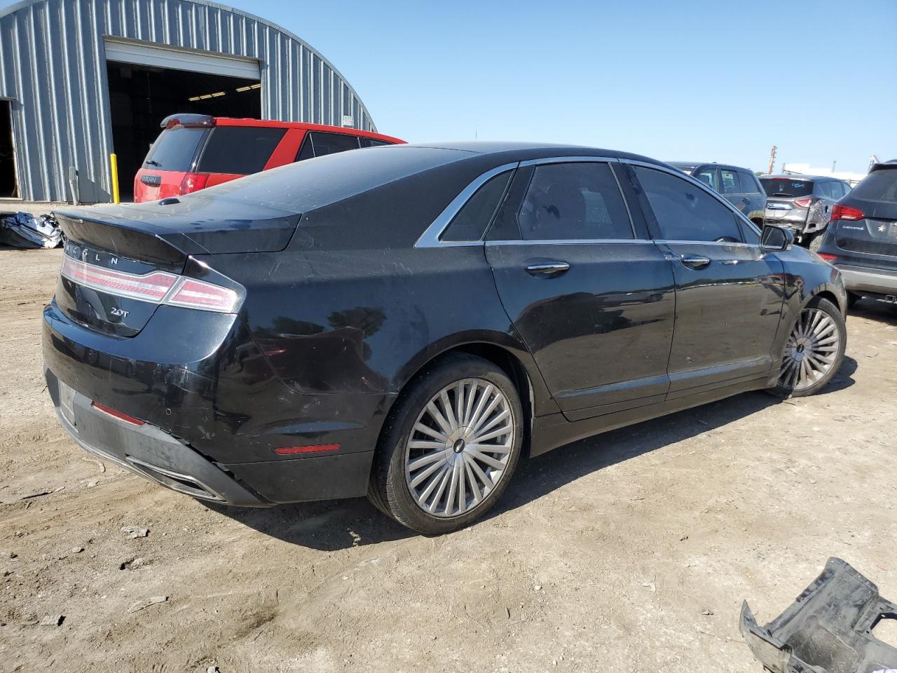 2017 Lincoln Mkz Reserve black null gas 3LN6L5E95HR641092 photo #4