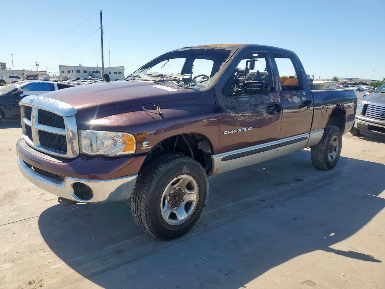 2004 Dodge Ram 2500 St продається в Grand Prairie, TX - Burn