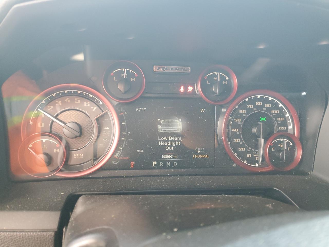 2017 Ram 1500 Rebel VIN: 1C6RR7YT5HS659641 Lot: 59040935