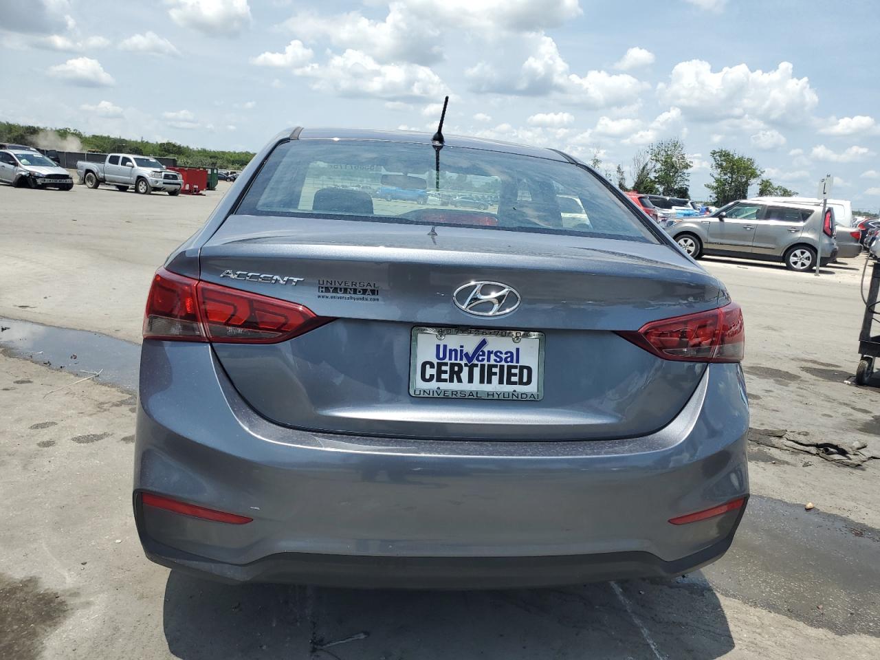 2020 Hyundai Accent Se VIN: 3KPC24A69LE104807 Lot: 55867175