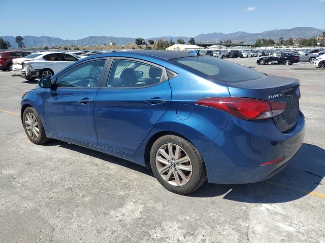  HYUNDAI ELANTRA 2016 Granatowy