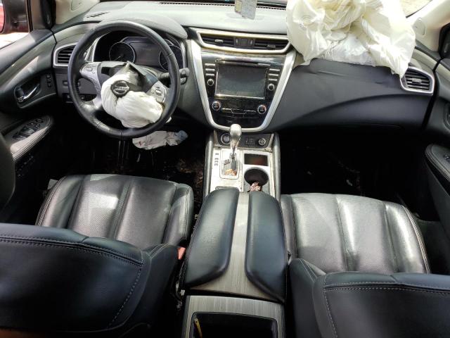  NISSAN MURANO 2018 Czerwony