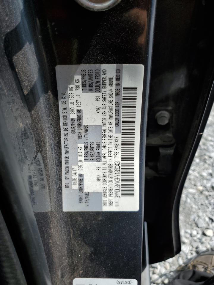 2017 Toyota Yaris Ia VIN: 3MYDLBYV3HY186043 Lot: 56762415