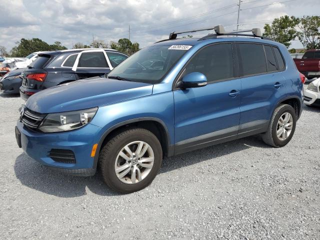  VOLKSWAGEN TIGUAN 2017 Granatowy