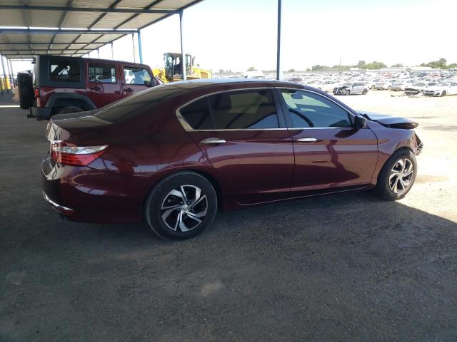  HONDA ACCORD 2016 Красный