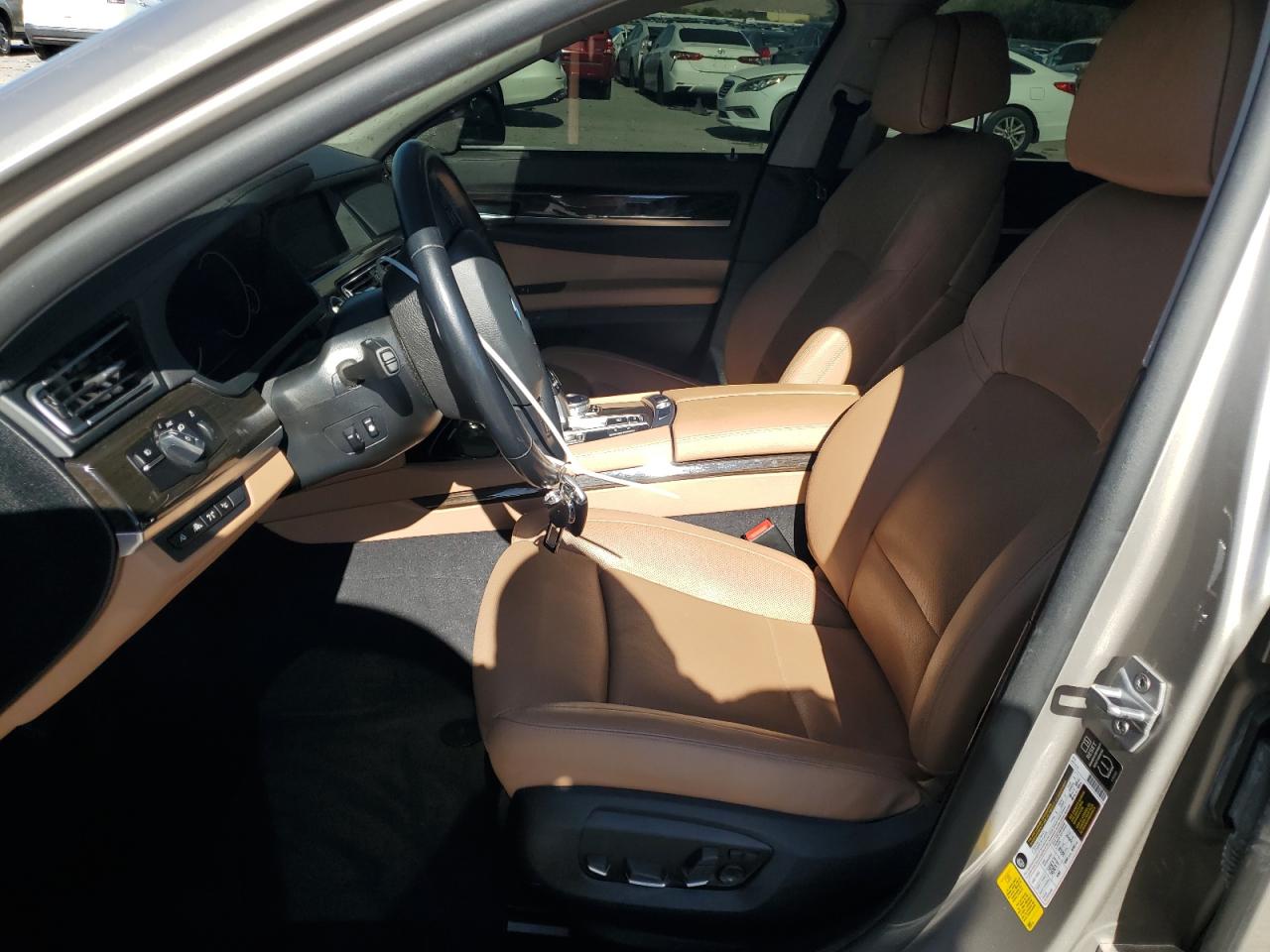 2014 BMW 740 I VIN: WBAYA6C58ED826697 Lot: 57130385