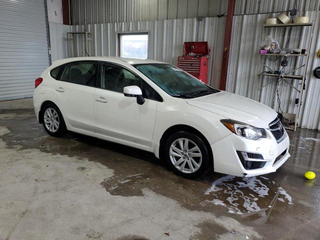  SUBARU IMPREZA 2015 Белый