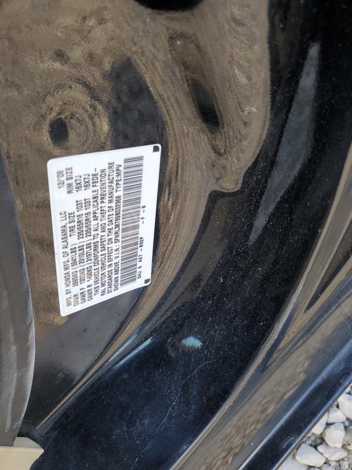 2009 Honda Odyssey Exl VIN: 5FNRL38789B032968 Lot: 55183805